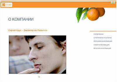 Скриншот презентации КСАН-Лайт