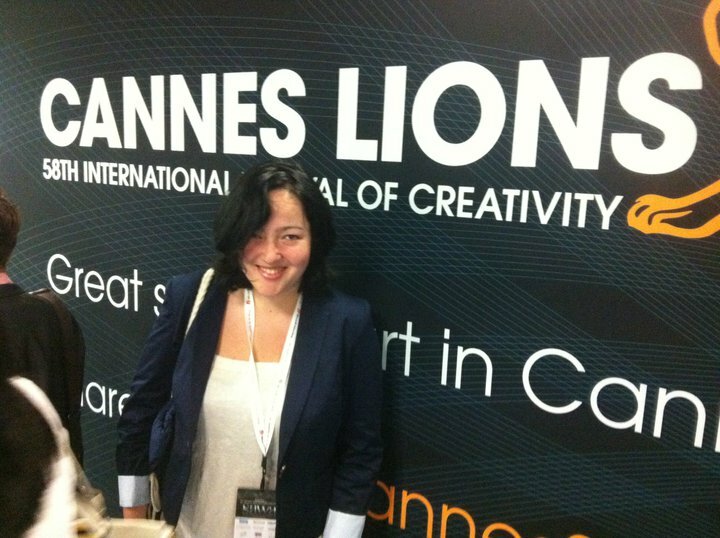 Наталия Котляревская, автор статьи, в потоке фестиваля «CANNES LIONS 2011»